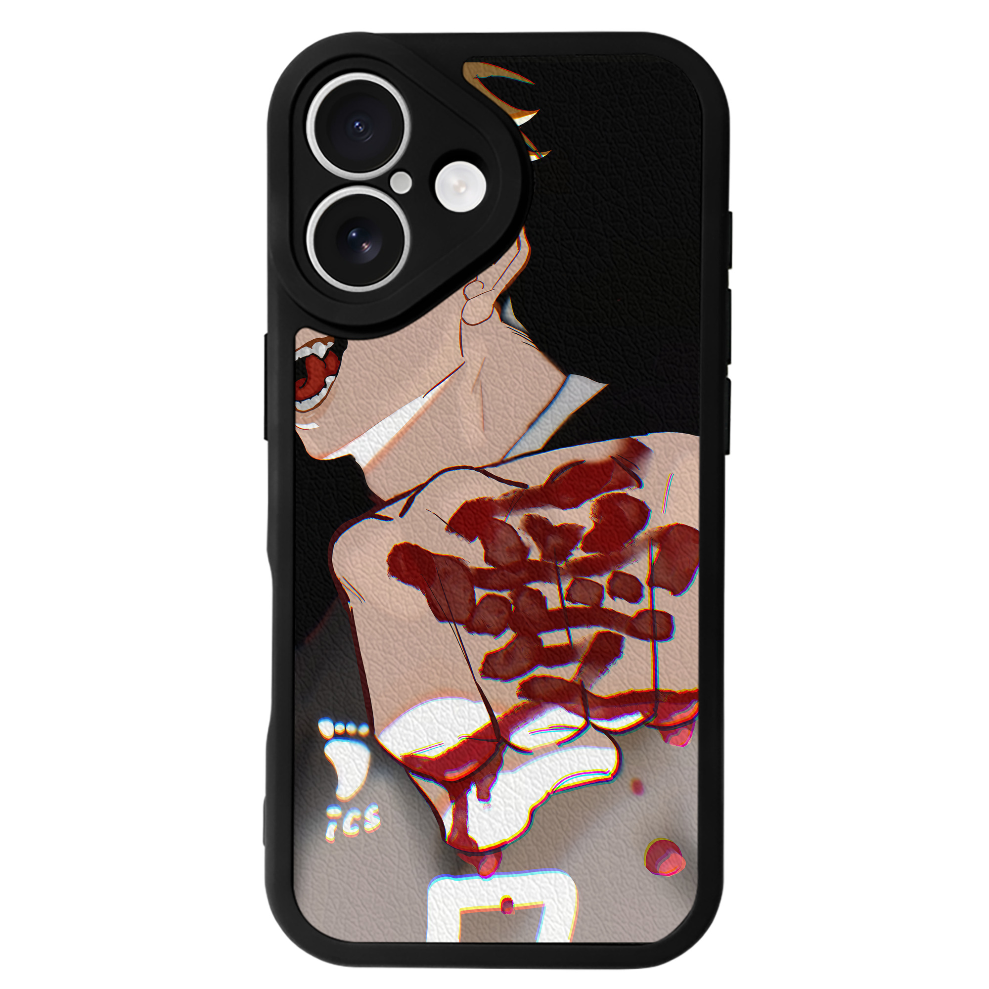（画像用） ハイキュー!! Haikyu!! 【iPhone 16シリーズ対応】シリコンスマホケース（レザー調） 材質：シリコン
